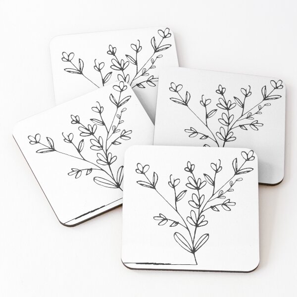Item preview, Minimalist Botanical Line Art designed and sold by alizye.