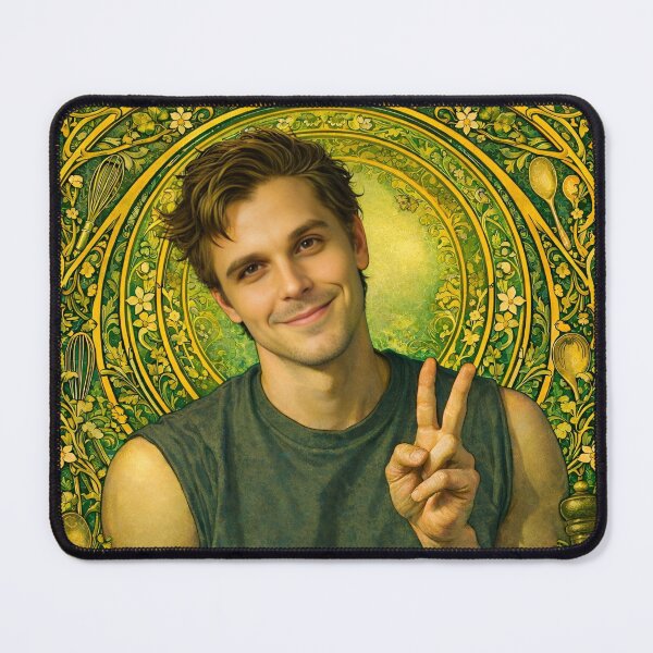 Item preview, Antoni Porowski (Portrait A. Mucha) designed and sold by ~ Th*mas ~.