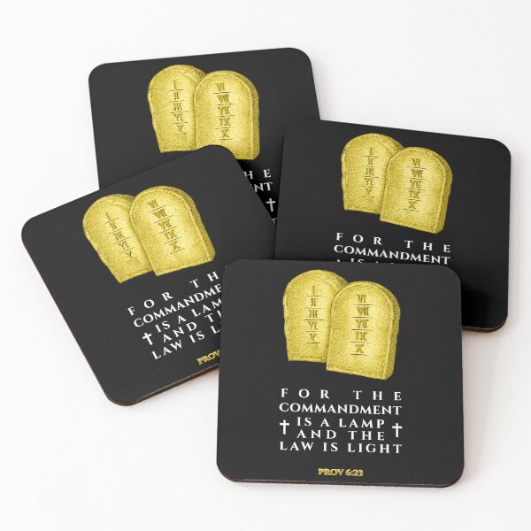 Item preview, Proverbs 6:23 Law Is Light Bible Verse designed and sold by Clothed in Scripture.