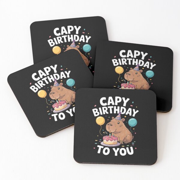 Item preview, Womens Birthday Kid CAPPY BIRTHDAY Party Capybara designed and sold by DigitaldeligArt.