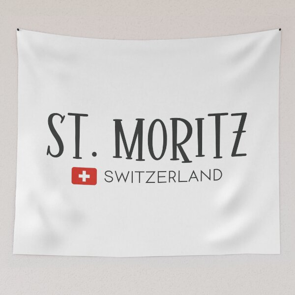 Item preview, St. Moritz - Switzerland  designed and sold by StudioRedKoala.
