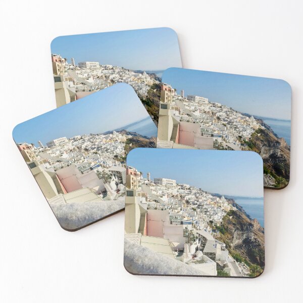 Item preview, Greek village Fira in Santorini designed and sold by happytraveller1.