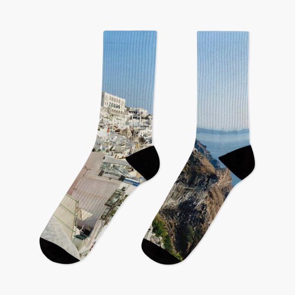Item preview, Greek village Fira in Santorini designed and sold by happytraveller1.