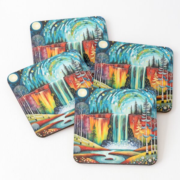 Item preview, Stylized Waterfall, Ai Generated Art  designed and sold by ACC .