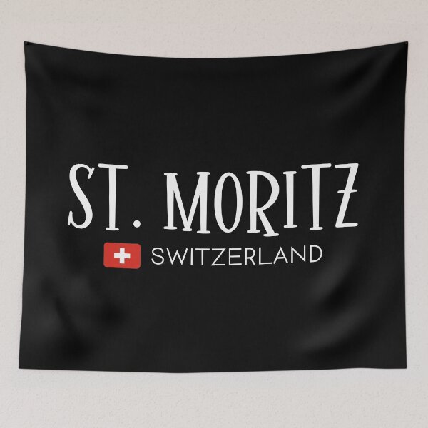 Item preview, St. Moritz - Switzerland  designed and sold by StudioRedKoala.
