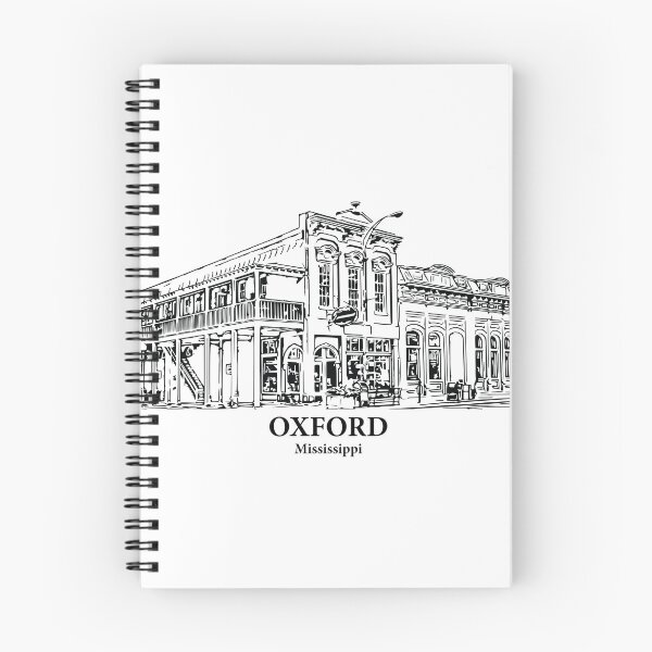 Item preview, Oxford MS - Ink Cityscape Illustration designed and sold by Lakeric.
