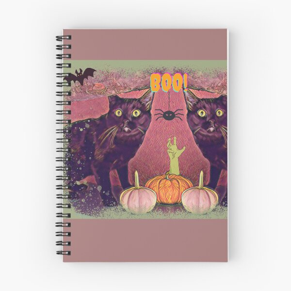 Item preview, Halloween Cats with Scary Eyes  designed and sold by oh-bi-me.