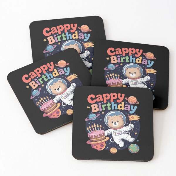 Item preview, Womens Cappy Birthday Capybara Lovers Girl Boy Happy Birthday Party 1 designed and sold by MarkLeedsArt.