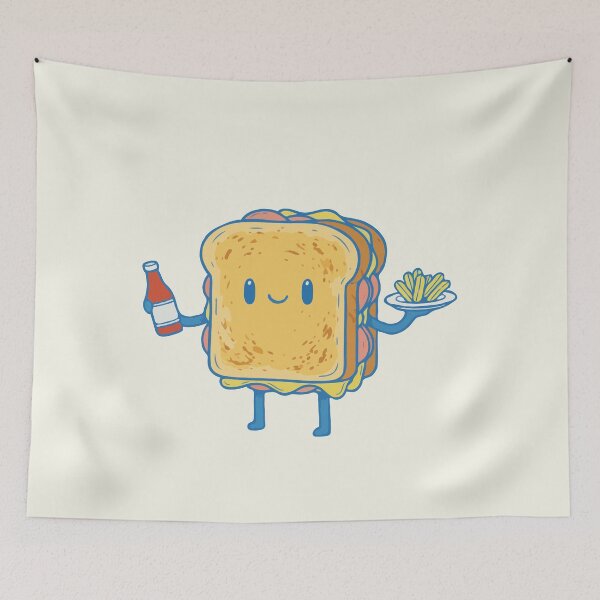 Item preview, Toasty the Sandwich  designed and sold by Gkinoki.