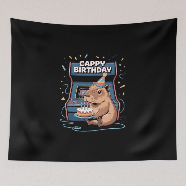 Item preview, Womens Cappy Birthday Capybara Lovers Girl Boy Happy Birthday Party designed and sold by DigitaldeligArt.