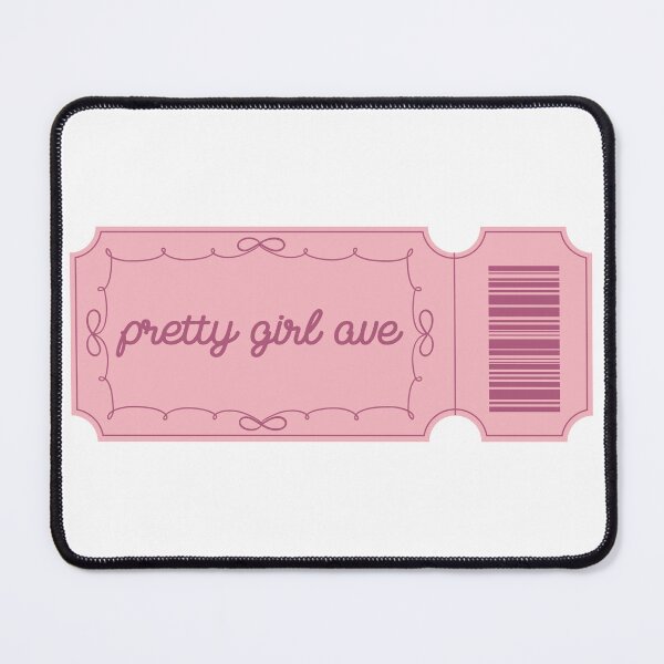 Item preview, Pretty Girl Avenue Ticket designed and sold by illuminarydesigns.
