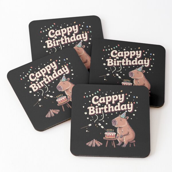 Item preview, Womens Cappy Birthday Capybara Lovers Girl Boy Happy Birthday designed and sold by DigitaldeligArt.