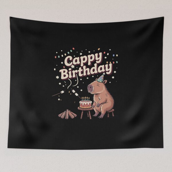 Item preview, Womens Cappy Birthday Capybara Lovers Girl Boy Happy Birthday designed and sold by DigitaldeligArt.