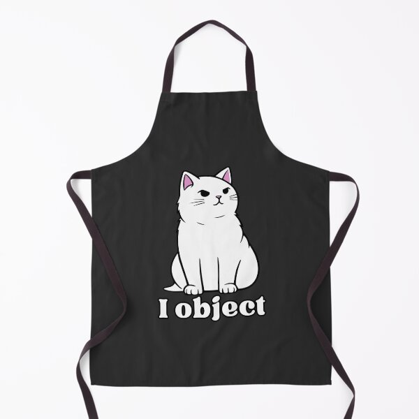 Item preview, I object - Relatable Antisocial Cat designed and sold by EvergreenRevolt.
