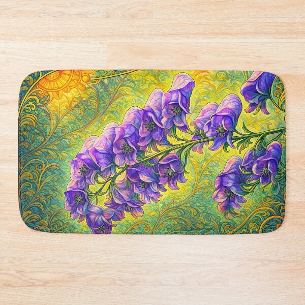 Item preview, Floral Burst in Vibrant Patterns designed and sold by cuprum.