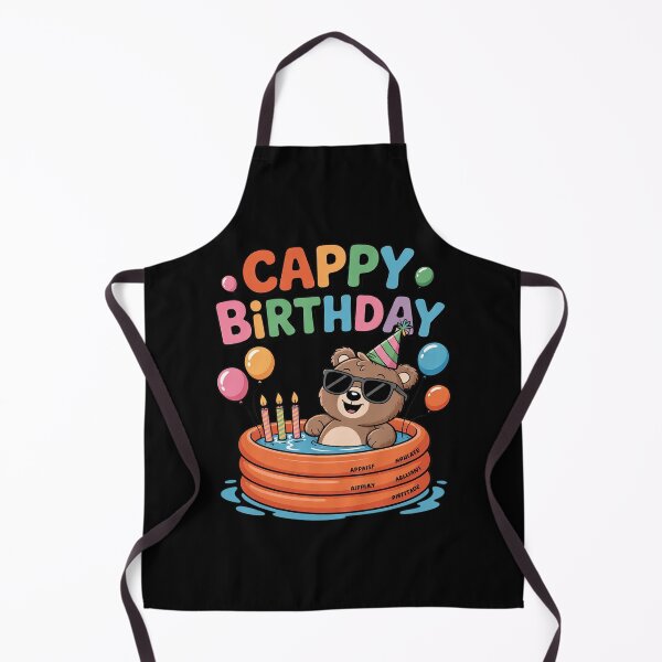 Item preview, Womens Cappy Birthday Capybara Lovers Girl Boy Happy Birthday Party3 designed and sold by MarkLeedsArt.