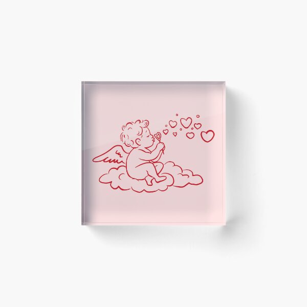 Item preview, Cupid Blowing Hearts designed and sold by Belen Paredes.