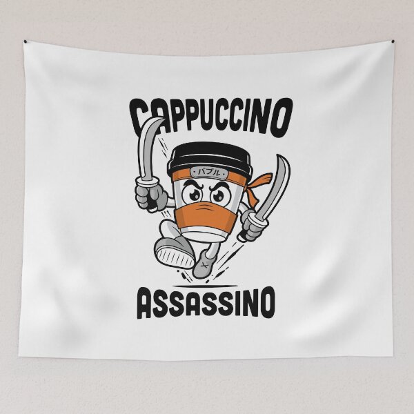 Item preview, Cappuccino Assassino ( Italian Brainrot ) designed and sold by zoljo.