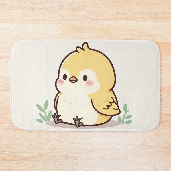 Item preview, Cute Yellow Chick Kawaii Illustration designed and sold by soletstudio.