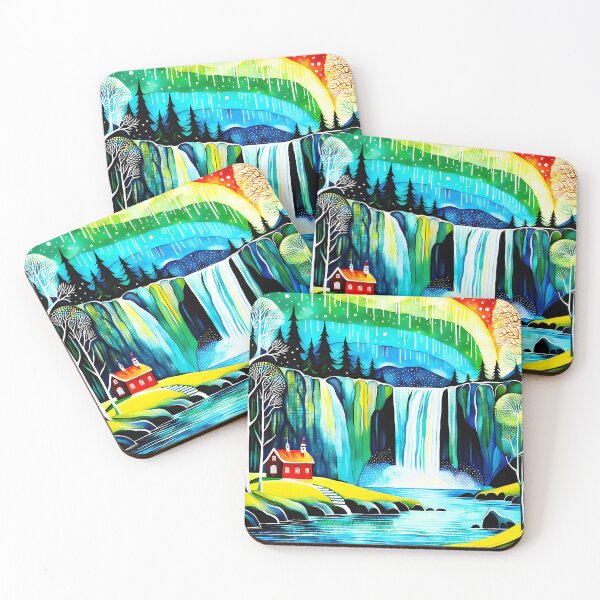 Item preview, Stylized Waterfall, Ai Generated Art  designed and sold by ACC .