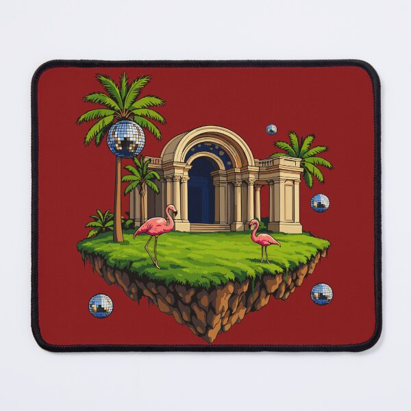 Item preview, Discoland Oasis – Flamingos, Palm Trees & Disco Dreams designed and sold by TipTop GFX.