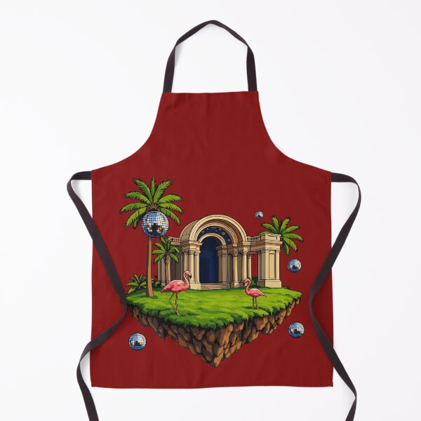 Item preview, Discoland Oasis – Flamingos, Palm Trees & Disco Dreams designed and sold by TipTop GFX.