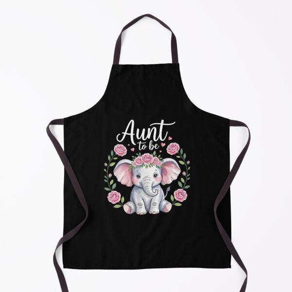Item preview, Aunt To Be Elephant Baby Shower Floral designed and sold by joyouartArt.