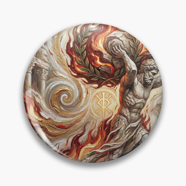 Item preview, The Aeneid – Founding of Destiny | Textured Painterly Epic Illustration designed and sold by SavinMercantile.