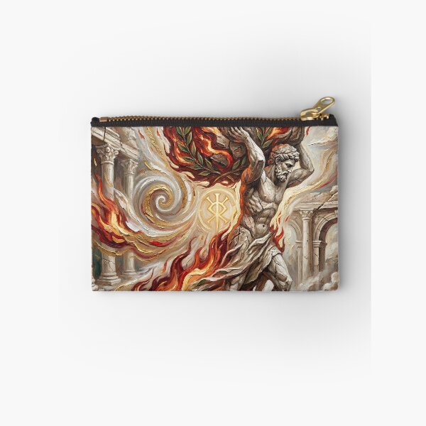 Item preview, The Aeneid – Founding of Destiny | Textured Painterly Epic Illustration designed and sold by SavinMercantile.