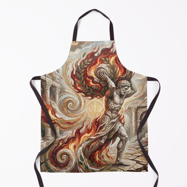 Item preview, The Aeneid – Founding of Destiny | Textured Painterly Epic Illustration designed and sold by SavinMercantile.