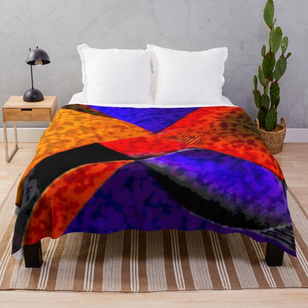 Item preview, four currents dark turbulent 1.4 colorful geometric abstract design designed and sold by SmashingDeals.