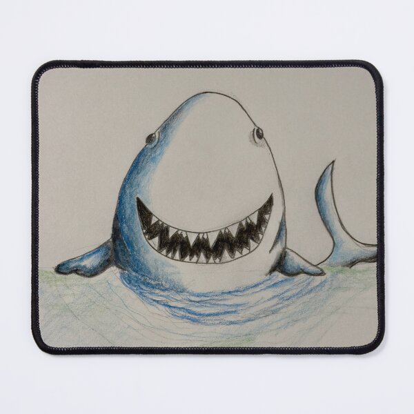 Item preview, Watercolour shark designed and sold by Glenbobagins.