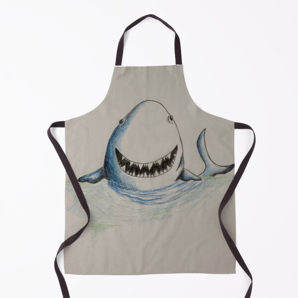 Item preview, Watercolour shark designed and sold by Glenbobagins.