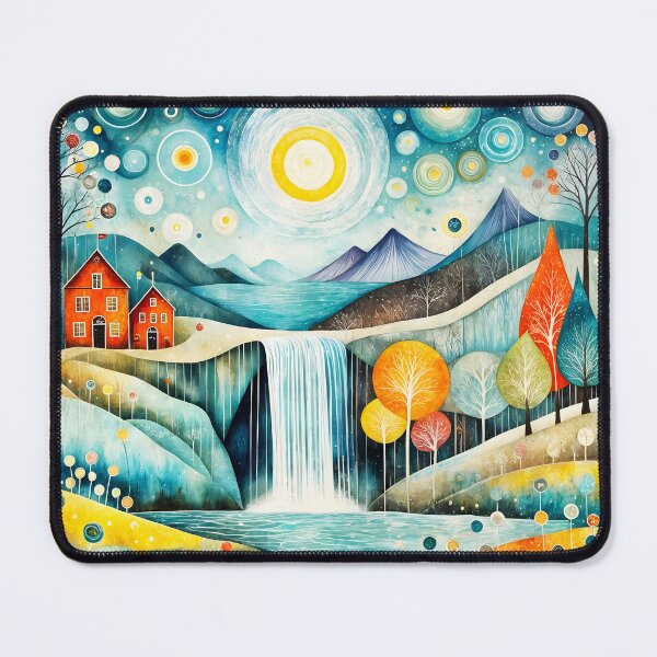 Item preview, Stylized Waterfall, Ai Generated Art  designed and sold by ACC .