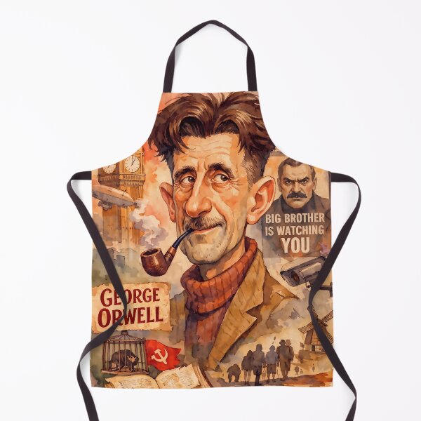 Item preview, George Orwell designed and sold by Sarcastic designs.