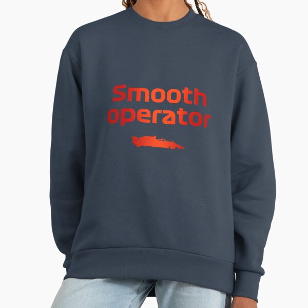 Formula 1 meme - Sainz quote Smooth operator + car (red) | Racing car Premium Oversized Sweatshirt