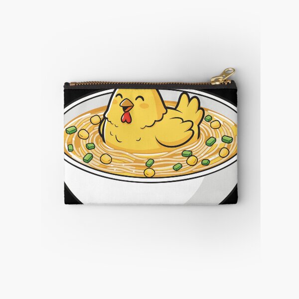 Item preview, Kawaii Chicken Chef Noodle Soup designed and sold by WavesStation.