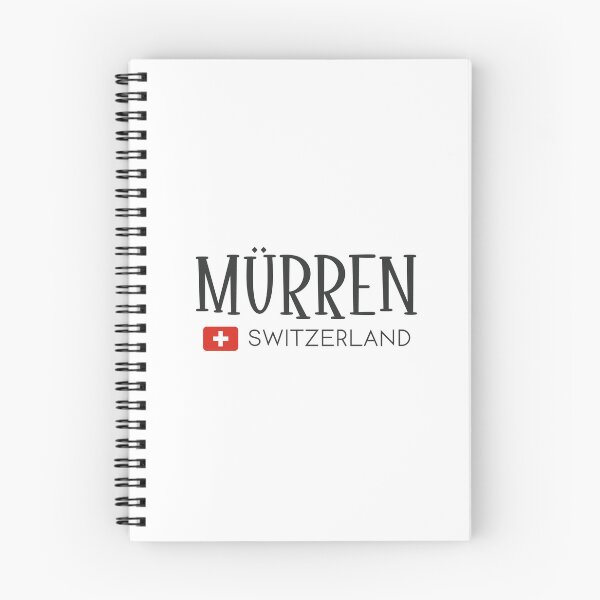Artikelvorschau, Mürren - Schweiz entworfen und verkauft von StudioRedKoala.