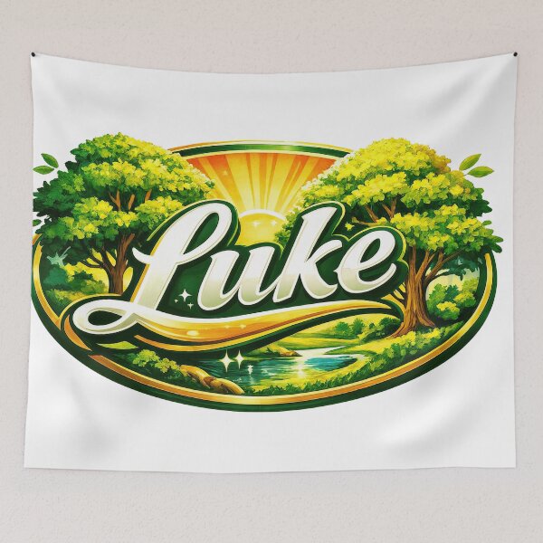 Item preview, Luke Nature Horizon Personalized Landscape designed and sold by ForeverPrintsOK.