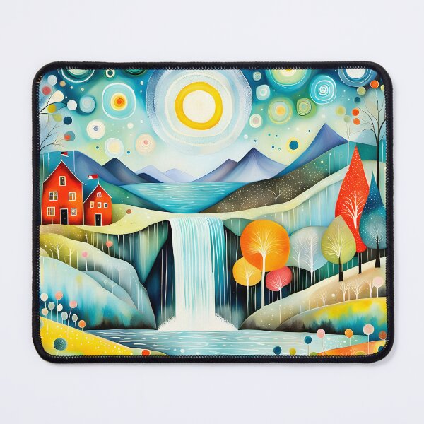 Item preview, Stylized Waterfall, Ai Generated Art  designed and sold by ACC .