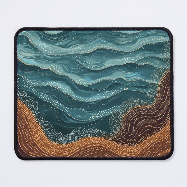 Item preview, Shimmering Calm Ocean Water 5 designed and sold by AlinaSCorner.