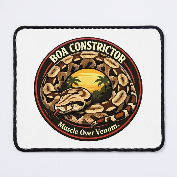 Item preview, Boa Constrictor Snake – Non-Venomous Power and Constriction designed and sold by WildlifeInc.
