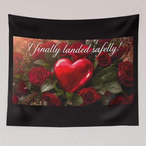 Item preview, I finally landed safely! designed and sold by MariaTheExpert.