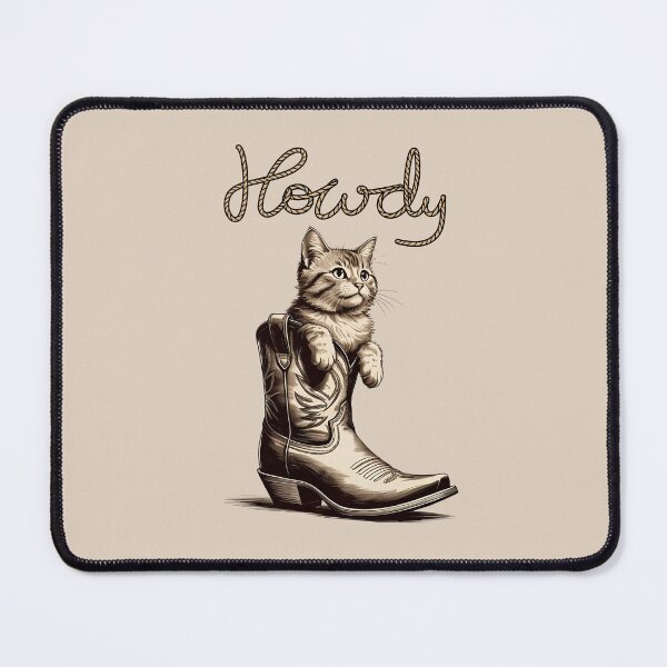 Item preview, Howdy Cat designed and sold by BKDIGITALSHOP.