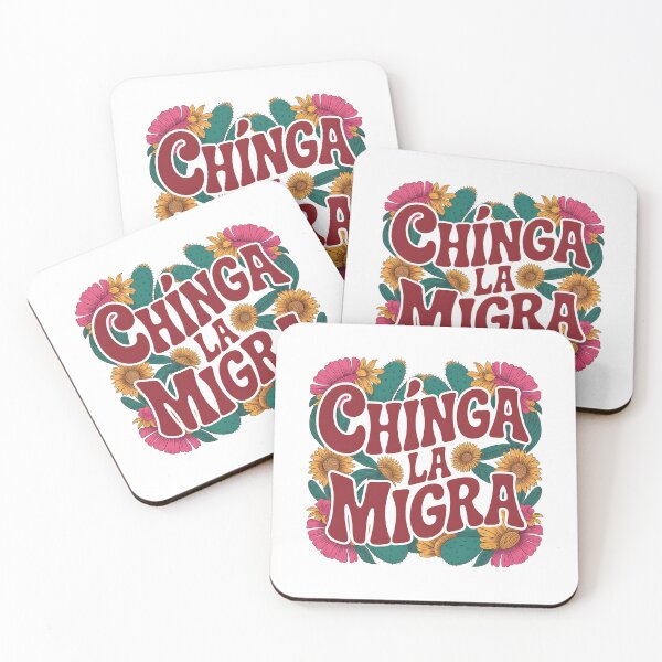Item preview, Chinga La Migra floral designed and sold by Uglyandcute.