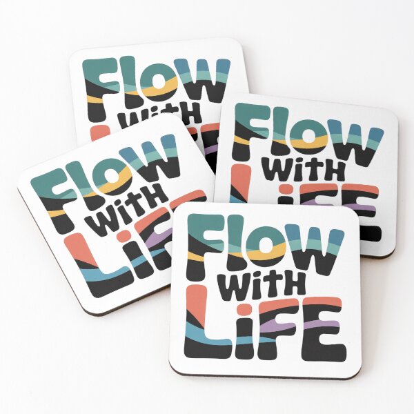 Item preview, Flow With Life – Mindful Zen T-Shirt designed and sold by RMTrendy.