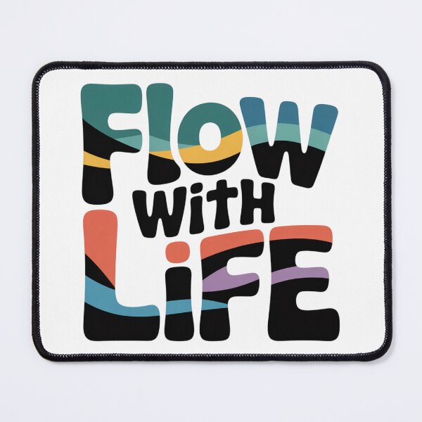 Item preview, Flow With Life – Mindful Zen T-Shirt designed and sold by RMTrendy.