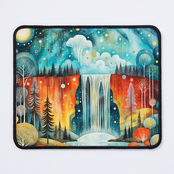 Item preview, Stylized Waterfall, Ai Generated Art designed and sold by ACC .