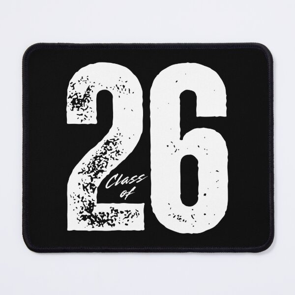 Item preview, Class of 26 – Distressed Graduation Year Design for Seniors, Students, and Proud Families White 2 style Font designed and sold by GFamilyC.
