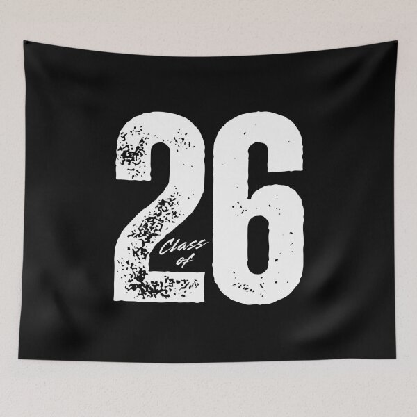 Item preview, Class of 26 – Distressed Graduation Year Design for Seniors, Students, and Proud Families White 2 style Font designed and sold by GFamilyC.